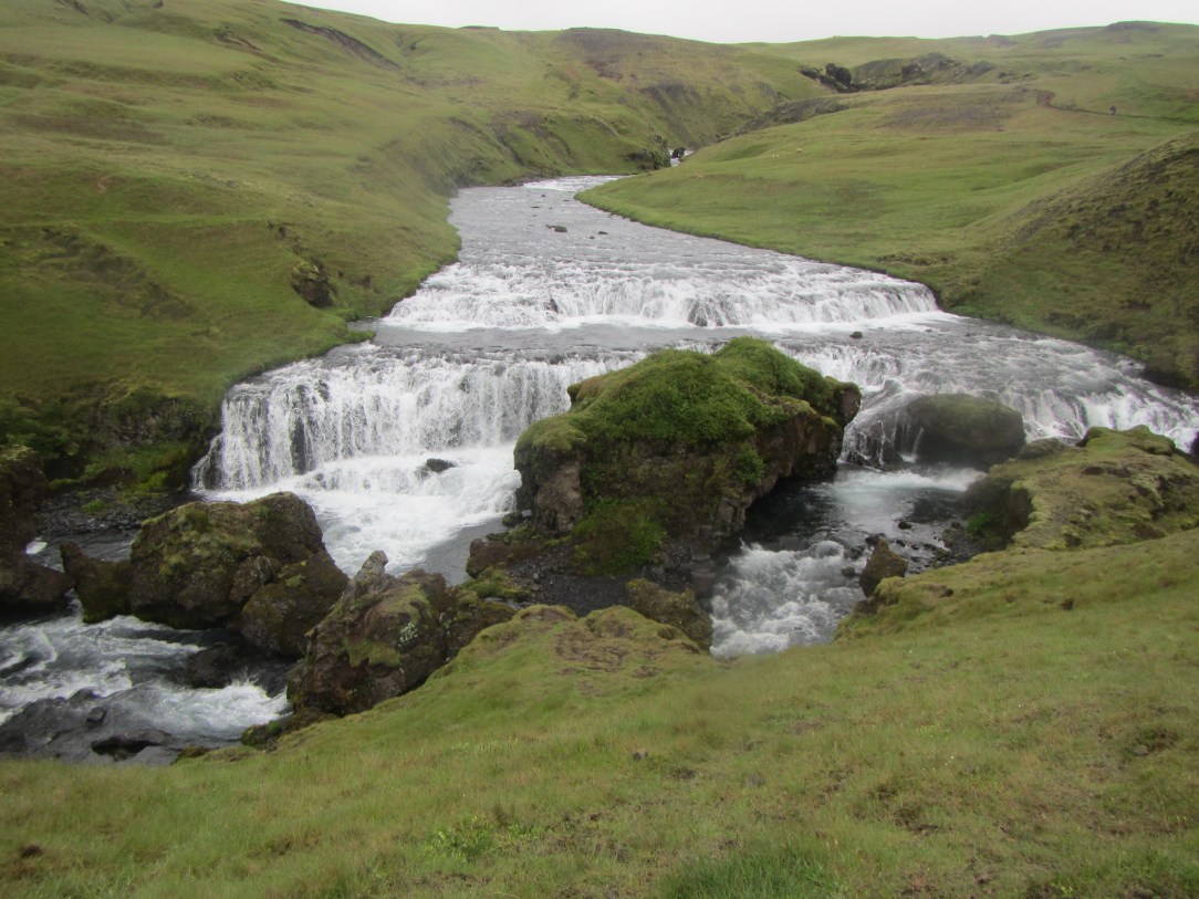 The Skoga river valley trail. 