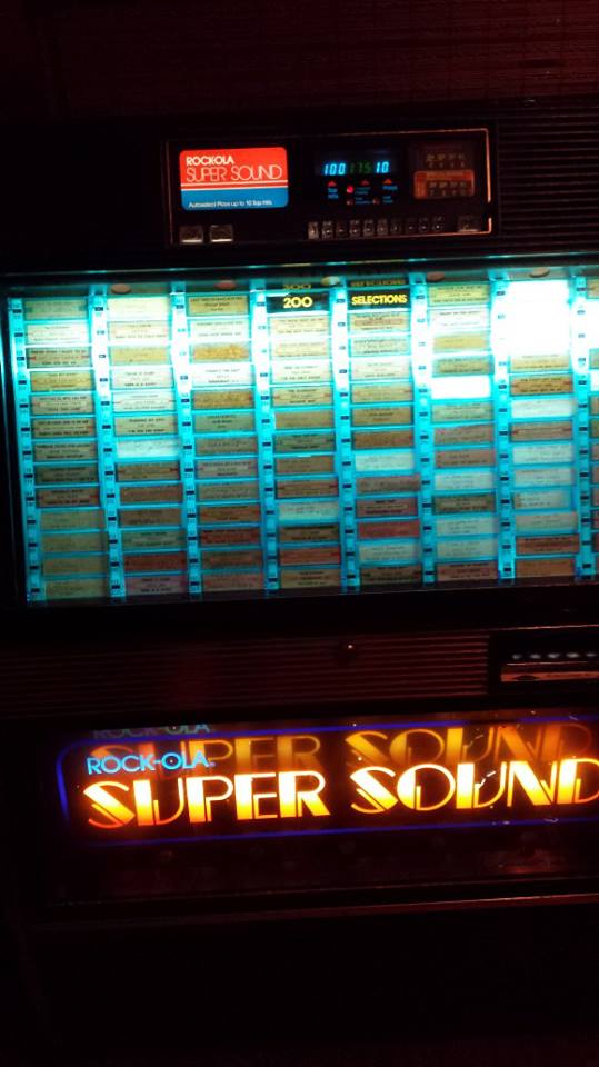 Nothing like a good old school juke box. 