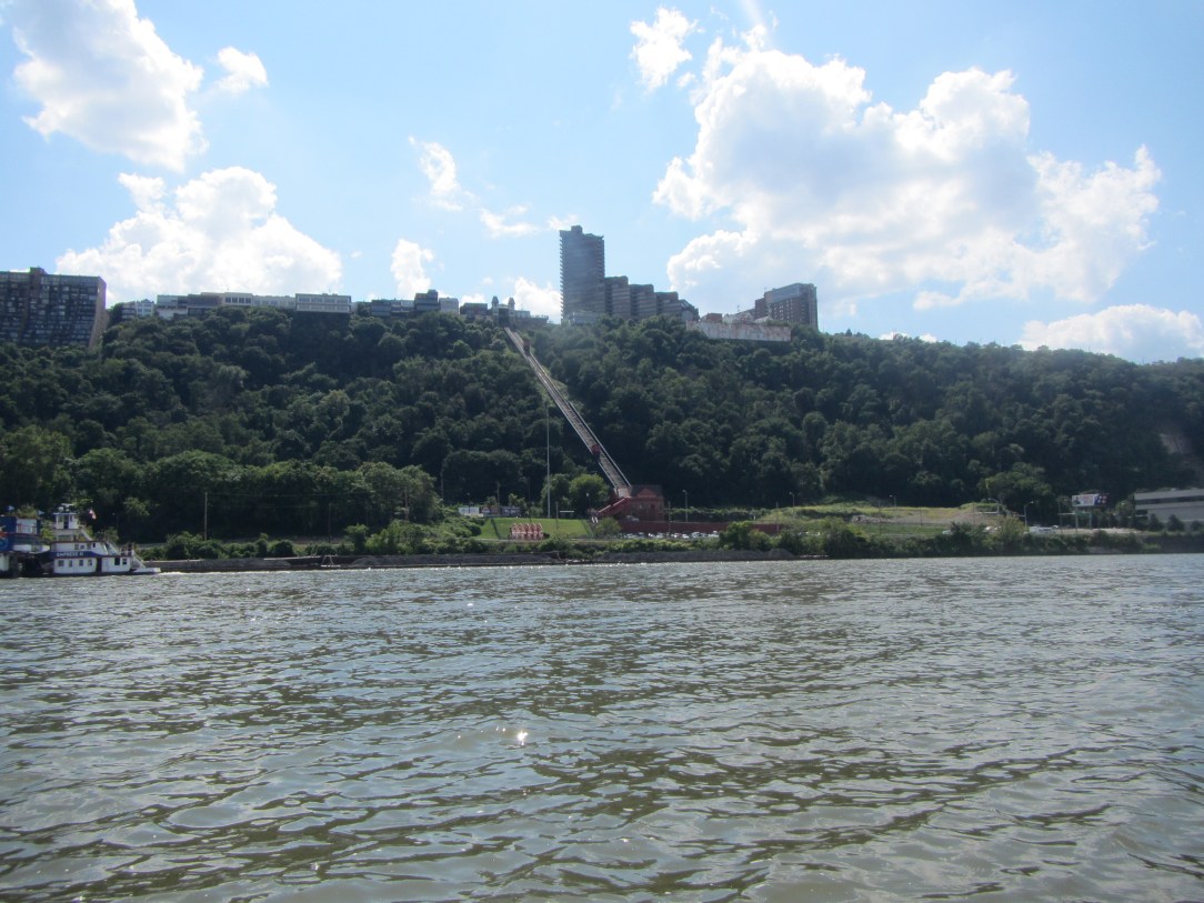 The Incline from the water.