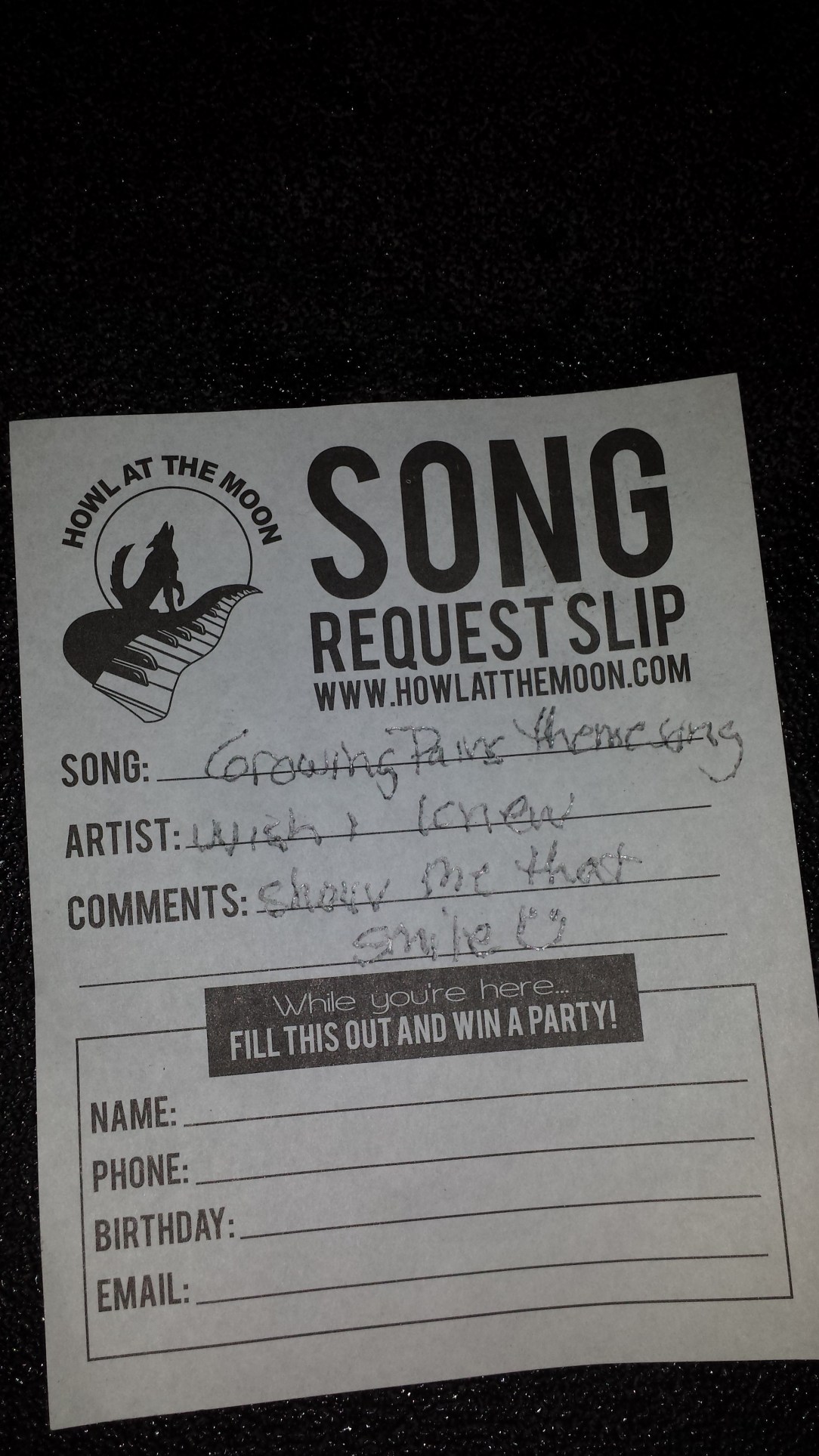 The Growing Pains theme song will elevate any night to greatness. This is science. 