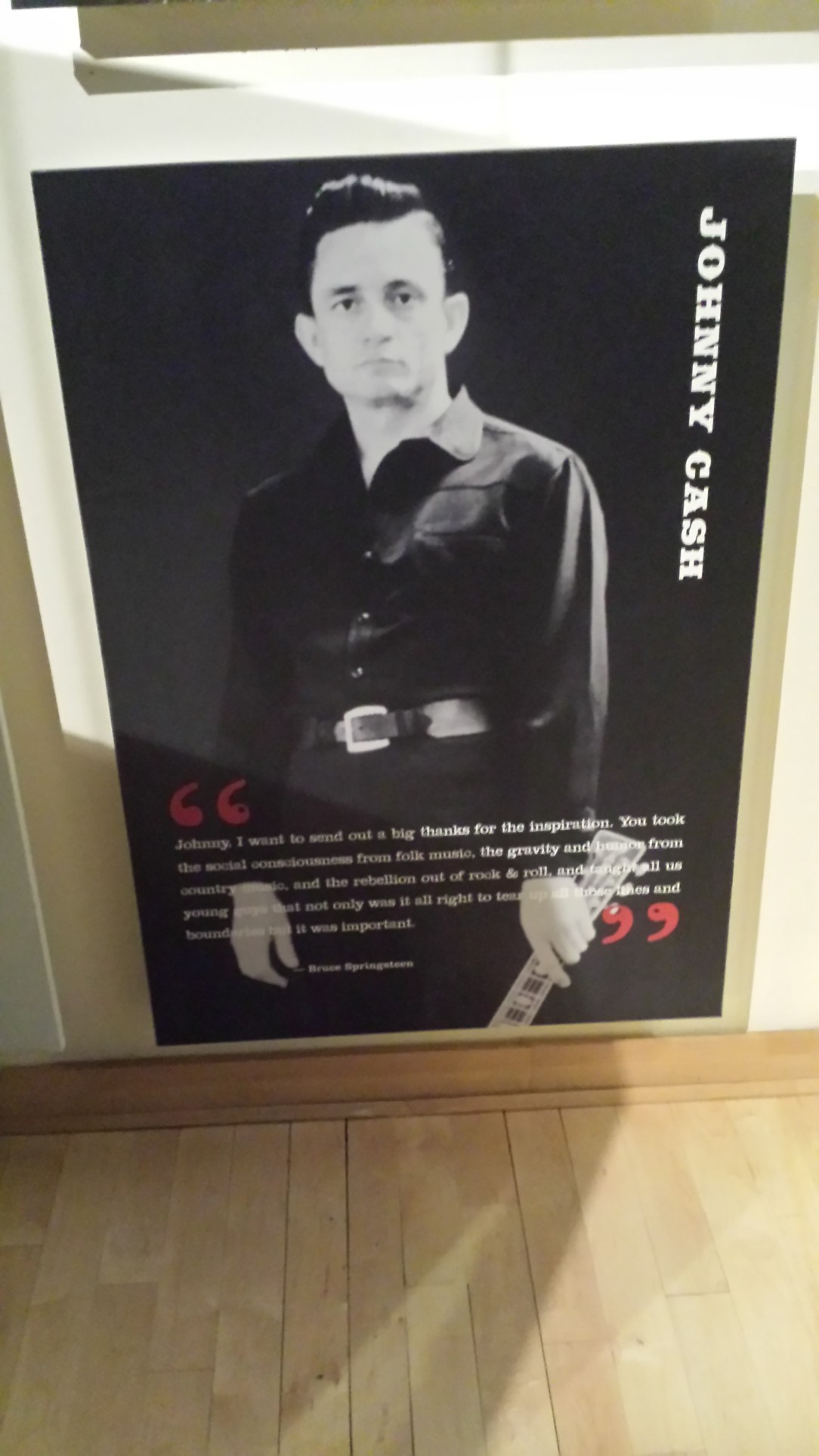 Even Nashville can't escape Bruce's wisdom.