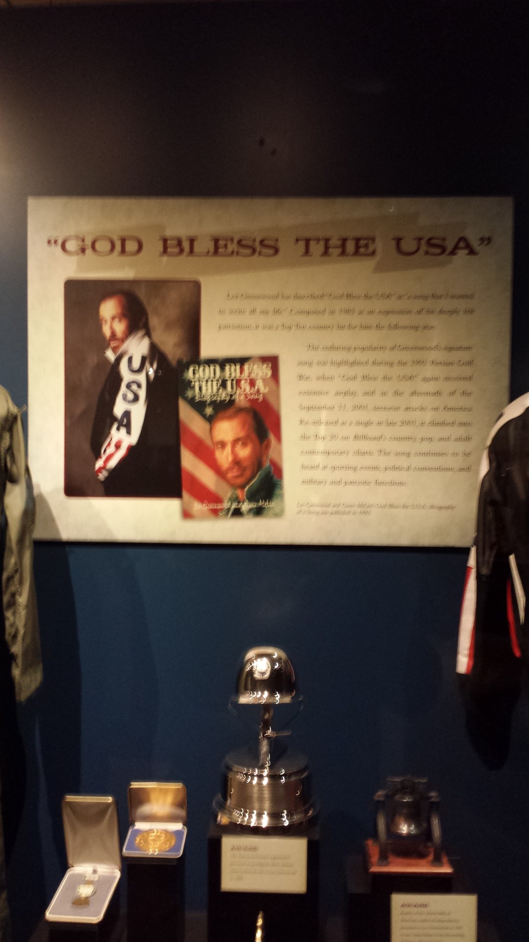 I was looking at this expo on Lee Greenwood and "God Bless the USA" at approximately the same time Team USA was beating Team Russia. If that doesn't merit a "USA" chant, then what does?