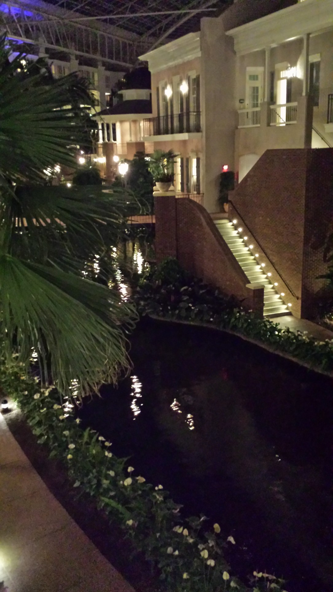 Orpyland's indoor river/canal, whatever you want to call it. 