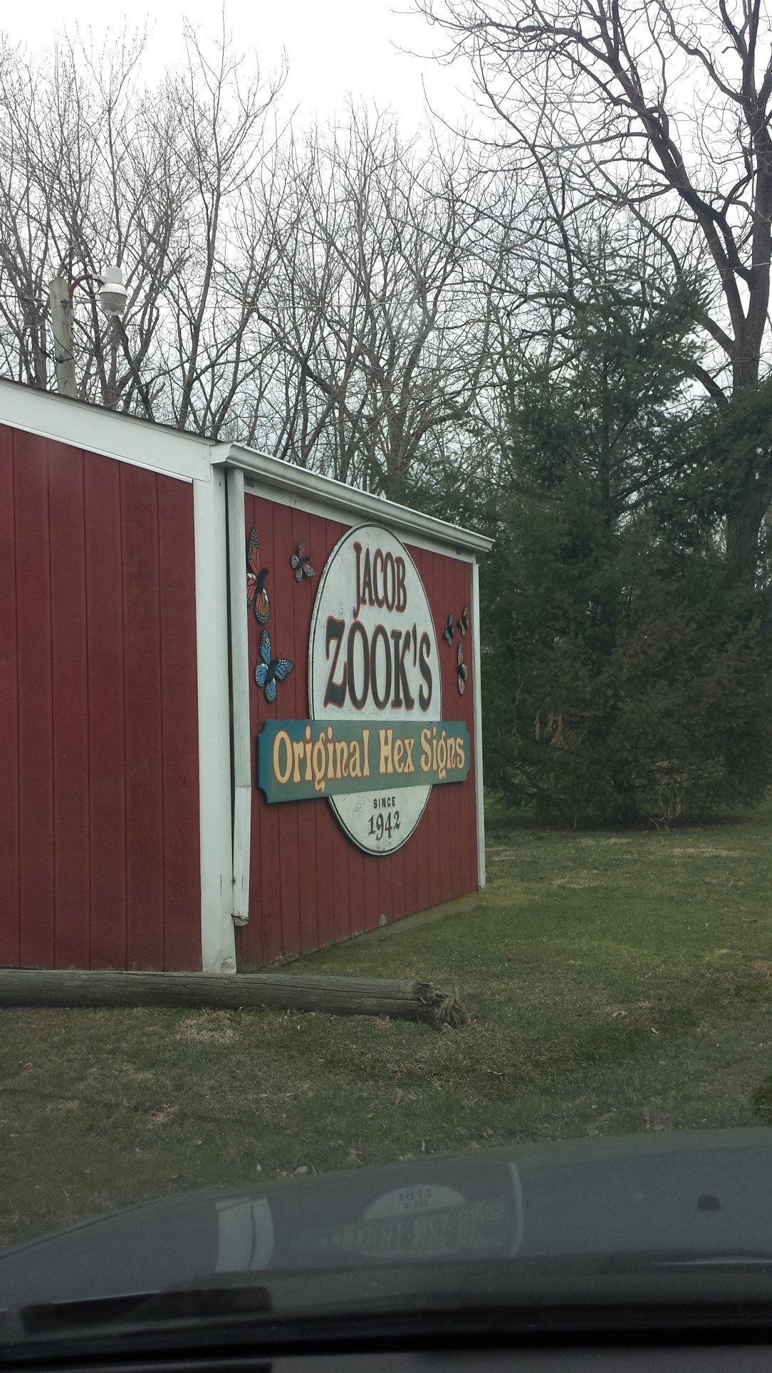 I could probably get behind a customized hex sign. 