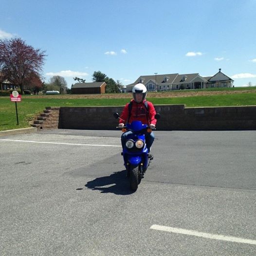 Usually I drive Philadelphia Pike when I'm traveling too/from Philly. Last weekend I mopeded it. 