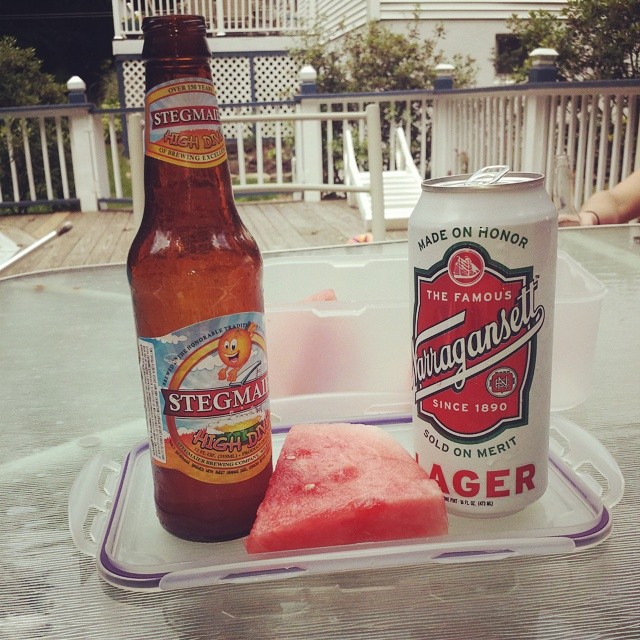 I was practicing for Cape Cod last weekend. This will probably be my life come Thursday, minus the Stegmaier, and with a much better view.