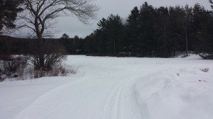 Frozen Crystal Lake.