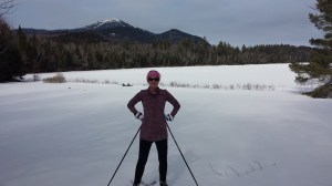 My sister, doing some posing.