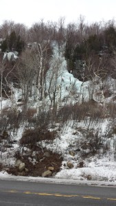 Check out this ice climbers. Some people are just a bit unhinged.