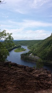 This gorgeous view is brought to you courtesy of New Jersey's Mt. Tammany. 