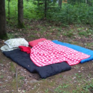 This is what glamping is, no?