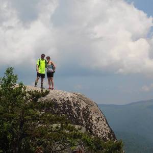 A view from the top of Old Rag Mountain in Shenandoah National Park. 