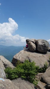 Views from the false summit. 